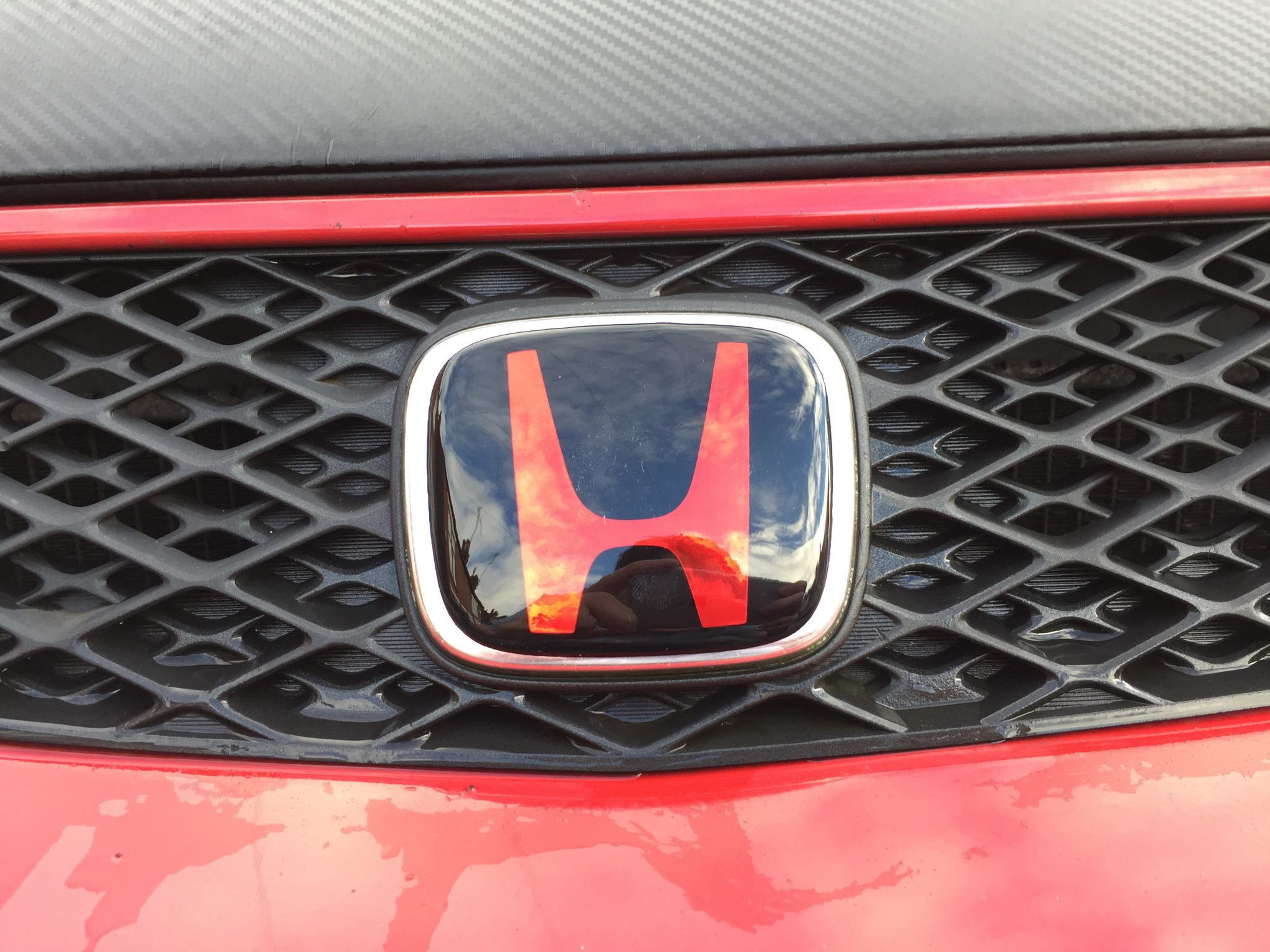 Honda Civic Type R Overlay Stickers / Gel Badges - The Sticker Guys