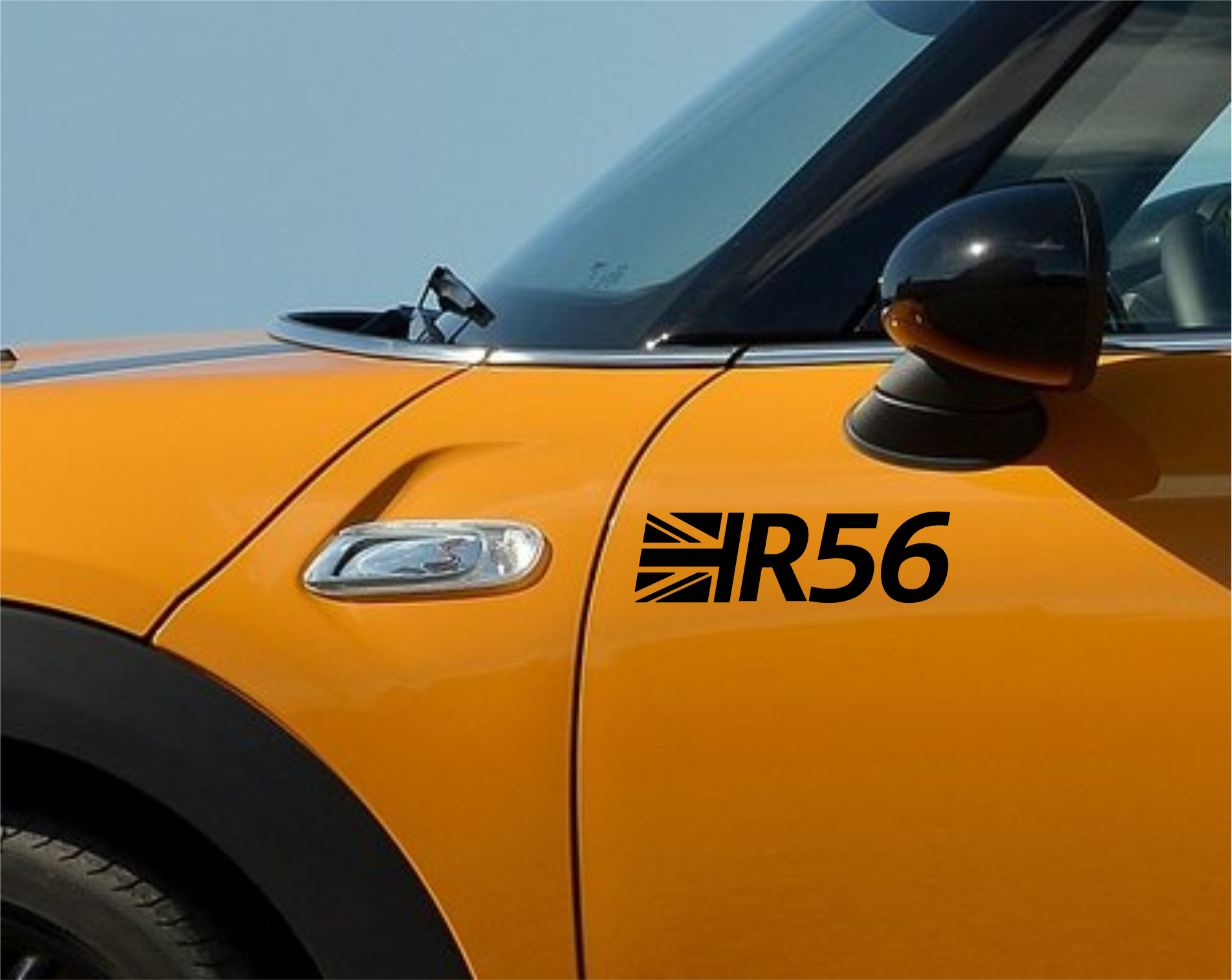 Mini Cooper Sticker Decal Graphic Union Jack