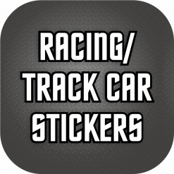 Racing Track Car Stickers